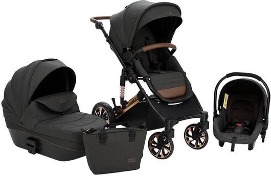 Πολυκαρότσι Bebe Stars Belize 3 σε 1 Μαύρο