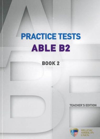 Practice Tests Able B2 2 Teacher's Book & 3 Audio Cd