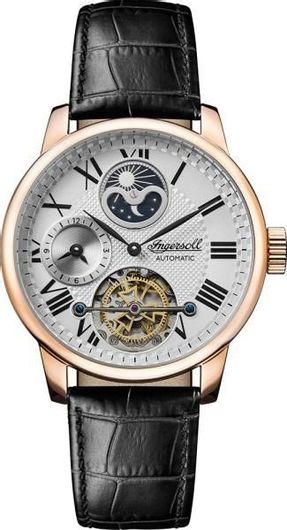 Ανδρικό Ρολόι Ingersoll The Riff Automatic I07402 Μαύρο