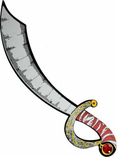 Αποκριάτικο Αξεσουάρ Great Pretenders Σπαθί Πειρατικό 50.5cm