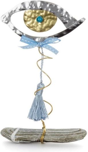 Επιτραπέζιο Γούρι με Μάτι GRB009SA σε Βότσαλο