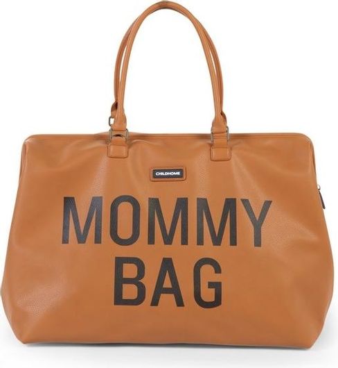 Τσάντα Αλλαγής Childhome Mommy Bag Leatherlook Brown