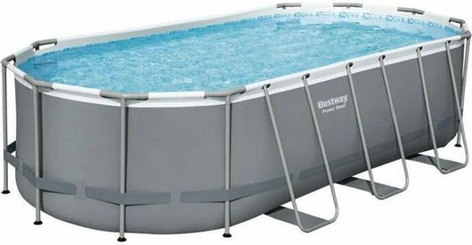 Πισίνα Bestway Power Steel με Μεταλλικό Σκελετό & Αντλία Φίλτρου 549x274x122cm
