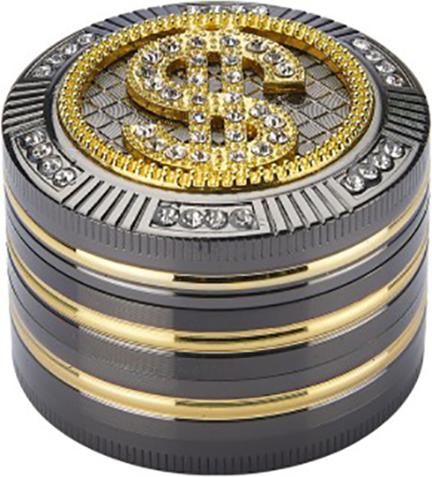 Τρίφτης-Grinder Bling Dollar 48mm Champ High 4 Parts
