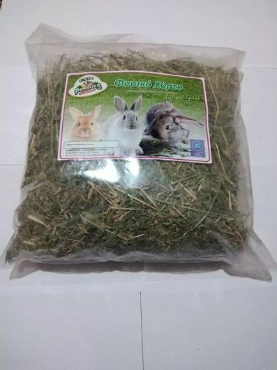 Τροφή Κουνελιού Evia Parrots για Κουνέλι Φυσικό Χόρτο 500gr