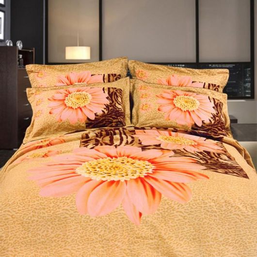 Σετ Σεντόνια 160Χ200+25 Υπέρδιπλα Με Λάστιχο Βαμβακοσατέν Panel 422