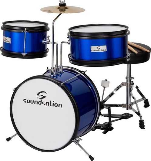 Παιδικό Σετ Ντραμς Soundsation JDK313 Μπλε