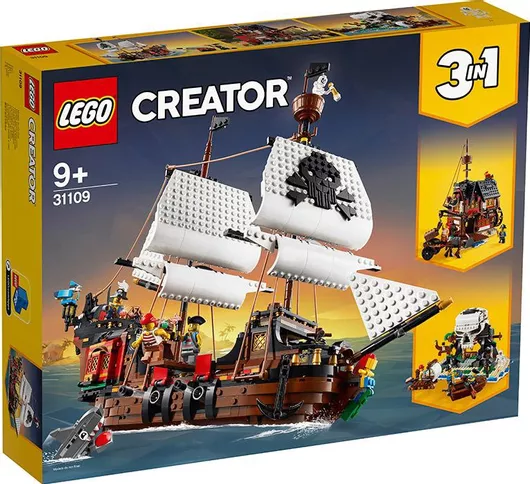 Lego Creator Pirate Ship για 9+ Ετών #31109