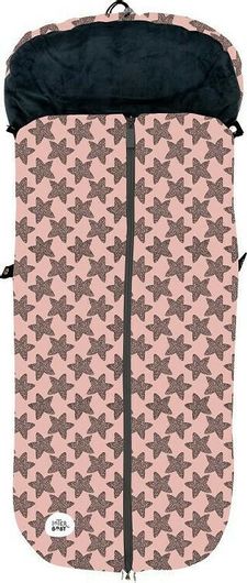 Ποδόσακος Καροτσιού Interbaby Universal Star Marino Rosa Ροζ