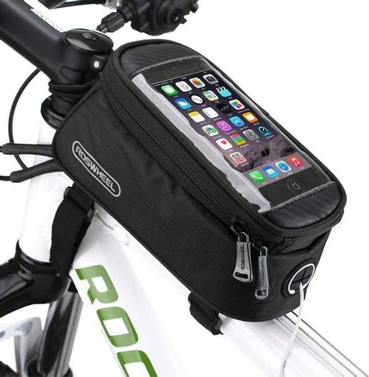 Βάση Στήριξης Ποδηλάτου Roswheel® HardPouch για Κινητό for 5.5'' Μαύρο