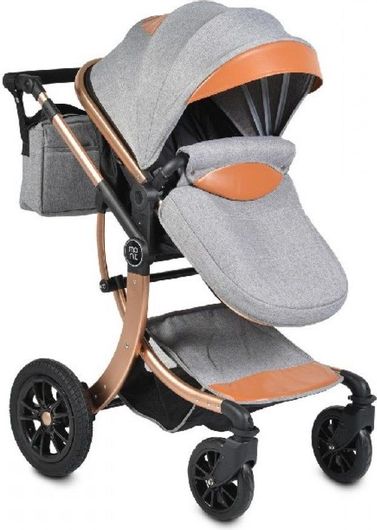 Καρότσι Μωρού Cangaroo Καρότσι 2 Σε 1 "Sofie" 98255 Γκρι