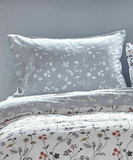 Μαξιλαροθήκες Σετ Kentia Miriam Oxford 32 E 50x70cm Γκρι