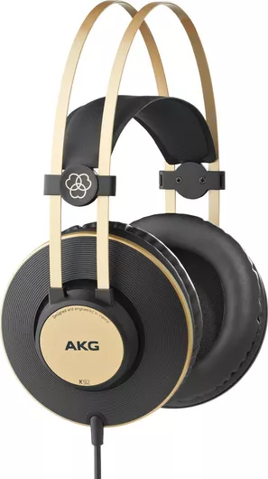 AKG K92 Ασύρματα/Ενσύρματα Over Ear Ακουστικά Μαύρο