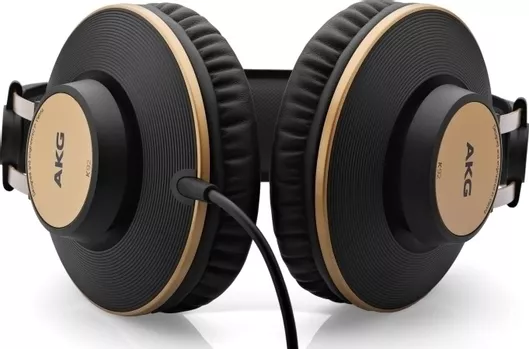 AKG K92 Ασύρματα/Ενσύρματα Over Ear Ακουστικά Μαύρο