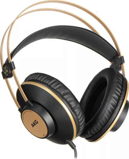 AKG K92 Ασύρματα/Ενσύρματα Over Ear Ακουστικά Μαύρο