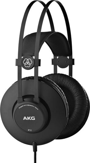 Headphones Studio AKG K52 Ενσύρματα Over Ear Studio Μαύρο