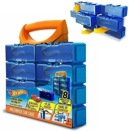 Αυτοκινητάκια & Πίστα Intek Hot Wheels: Car Case One - Unbuild Build! (8 τμχ) (HWCC8 A)