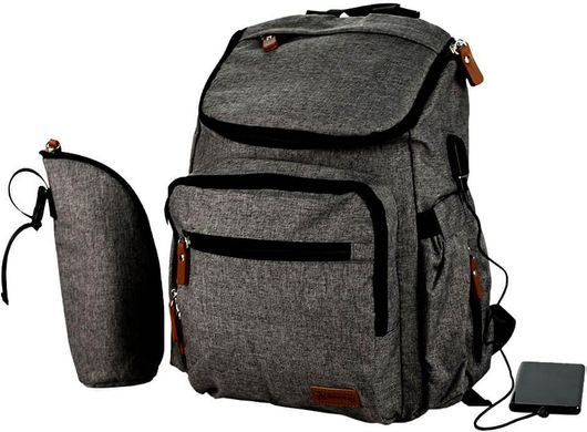 Τσάντα-Αλλαξιέρα Bebe Stars Πλάτης Γκρι