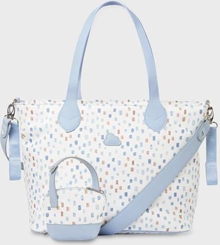 Τσάντα-Αλλαξιέρα Mayoral Ώμου/Χειρός Σταμπωτή Μπλε