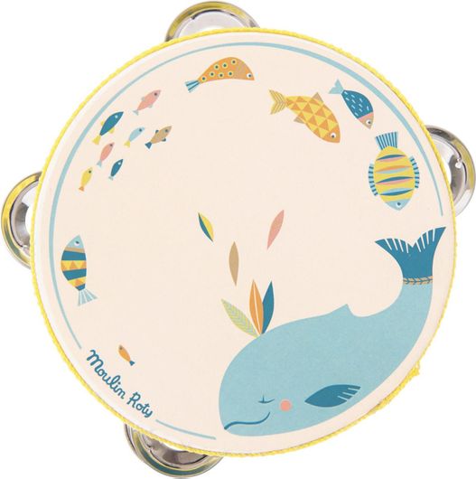 Ξύλινο Κρουστό Moulin Roty Ντέφι Φάλαινα