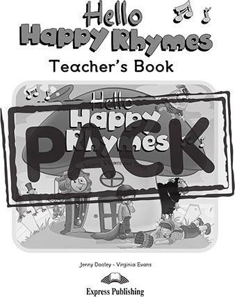 Hello Happy Rhymes Teacher's Pack 1 Pupil's & Teacher's Cd Dvd
