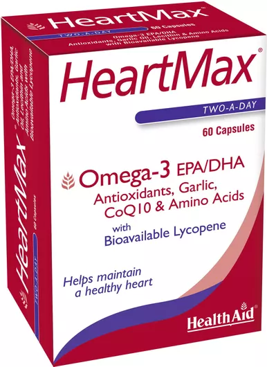 Health Aid Heartmax Ειδικό Συμπλήρωμα Διατροφής 60 Κάψουλες