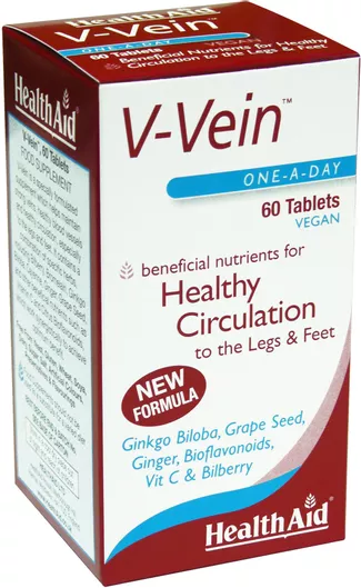 Health Aid V-Vein Ειδικό Συμπλήρωμα Διατροφής 60 ταμπλέτες