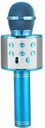 Ασύρματο Μικρόφωνο Karaoke WSTER WS-858 Μπλε