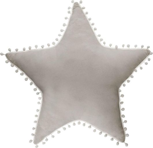 Διακοσμητικό Μαξιλάρι Spitishop Κούνιας 40x40cm Γκρι