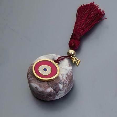 Επιτραπέζιο Γούρι Rubini Μάτι RG2205 Γκρι