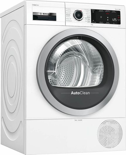 Στεγνωτήριο Ρούχων Bosch WTX87MW9GR 9kg A+++ με Αντλία Θερμότητας 84.2x59.8x65.2cm