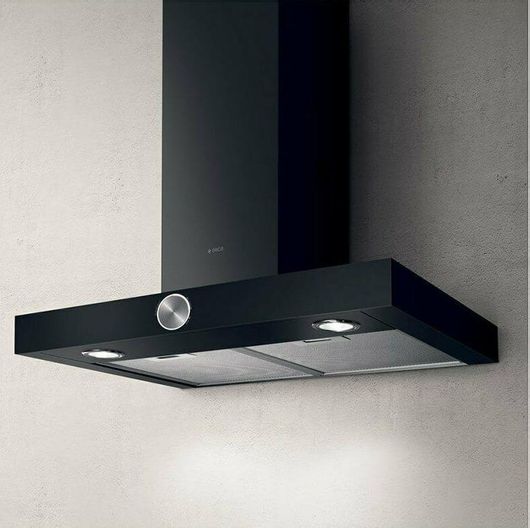 Απορροφητήρας Κουζίνας Elica Lol BL/A/60 Moon Edition Καμινάδα 60cm Μαύρος
