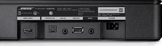 Soundbar Bose TV Speaker 200W 2.0 Bluetooth & HDMI με Τηλεχειριστήριο Μαύρο