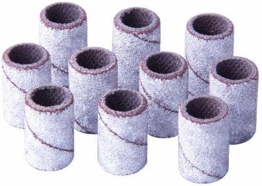 Κυλινδρικά Sanding Bands 60grit 10τμχ Λευκό
