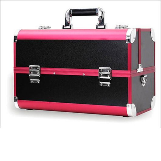 Βαλιτσάκι Μεταφοράς Νο4 Μαύρο/Ροζ