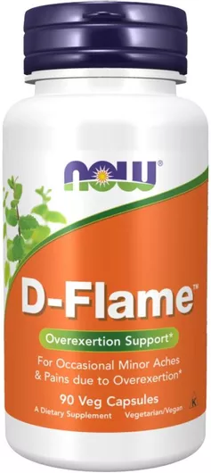 Now Foods D-Flame 90 Ειδικό Συμπλήρωμα Διατροφής Φυτικές Κάψουλες