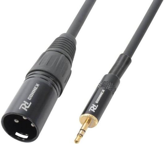Καλώδιο Power Dynamics XLR male-3.5 Stereo 0,5m