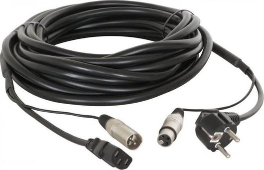 Καλώδιο PD Connex CX02-20 AUDIO COMBI SCHUKO - XLR F / IEC F - XLR male 20m