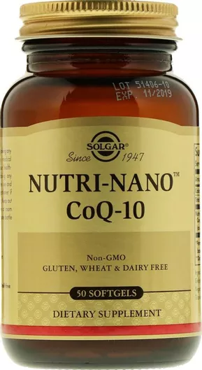 Solgar Nutri-Nano CoQ10 3.1x 50 μαλακές Κάψουλες