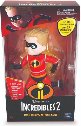 Φιγούρα Δράσης Son με Ήχο Incredibles 2 Thinkway Toys #00383