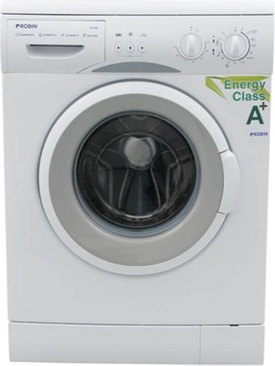Πλυντήριο Ρούχων Robin RT-1500 5Kg 800 Στροφών 84.5x59.7x49.7cm