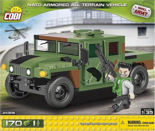 Τουβλάκια Cobi Nato Armored All Terrain Vehicle για 6+ Ετών 170τμχ