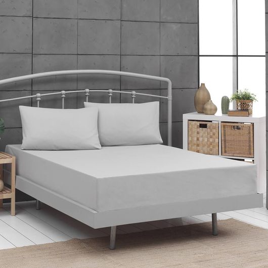 Μαξιλαροθήκες Σετ Beauty Home 1999 52x73cm Γκρι