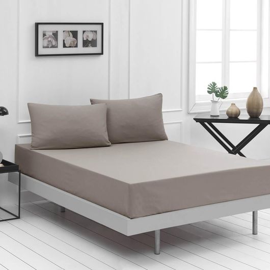 Μαξιλαροθήκες Σετ Beauty Home 1999 52x73cm Μπεζ