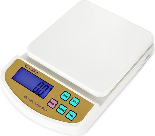 Ζυγαριά Κουζίνας SF-400A Ψηφιακή 1gr / 10kg Λευκή