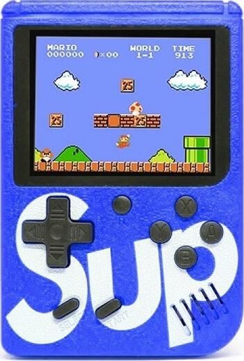 Wolulu Mini 8-Bit Ηλεκτρονική Παιδική Κονσόλα Χειρός για 6+ Ετών Μπλε