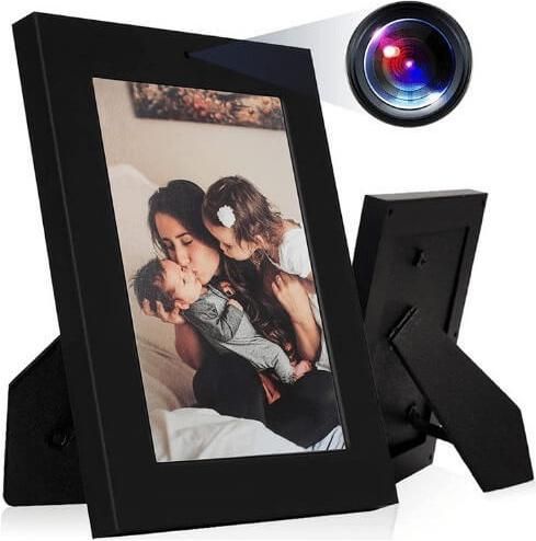 Κρυφή Κάμερα Παρακολούθησης με Υποδοχή για Κάρτα Μνήμης 960p Κορνίζα B0953JT82Q