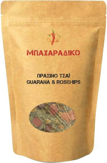 Πράσινο Τσάι Guarana & Rosehips Μπαχαράδικο 500gr