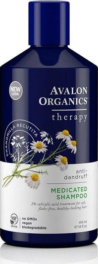Avalon Organics Anti Dandruff Σαμπουάν κατά της Πιτυρίδας, της Σμηγματορροϊκής Δερματίτιδας & της Ξηροδερμίας για Όλους τους Τύπους Μαλλιών 414ml