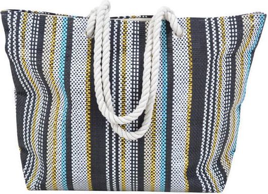 Τσάντα Θαλάσσης Ankor Υφασμάτινη 53x15x40cm Ριγέ Μπλε